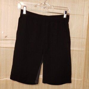 Michael Strahan Boys Black Active Wear Shorts 14-16